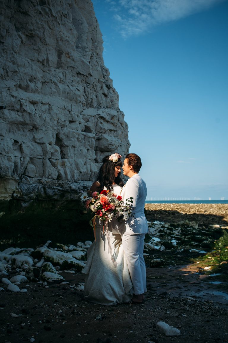 Awesome beach wedding in Margate