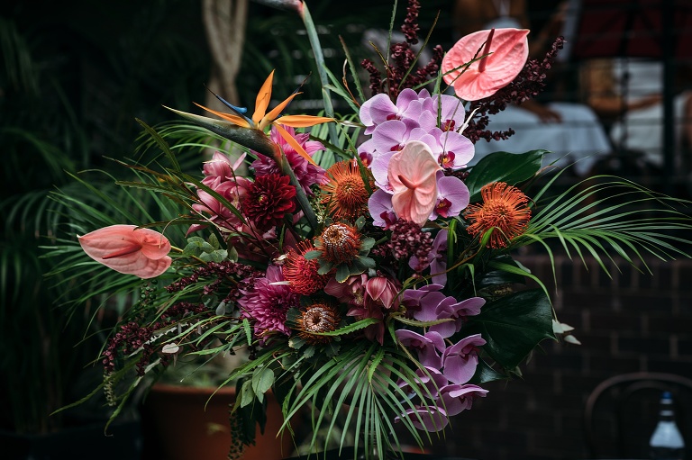 Tropical Barbican Conservatory Wedding with Incredibly Cool Bride Style ...