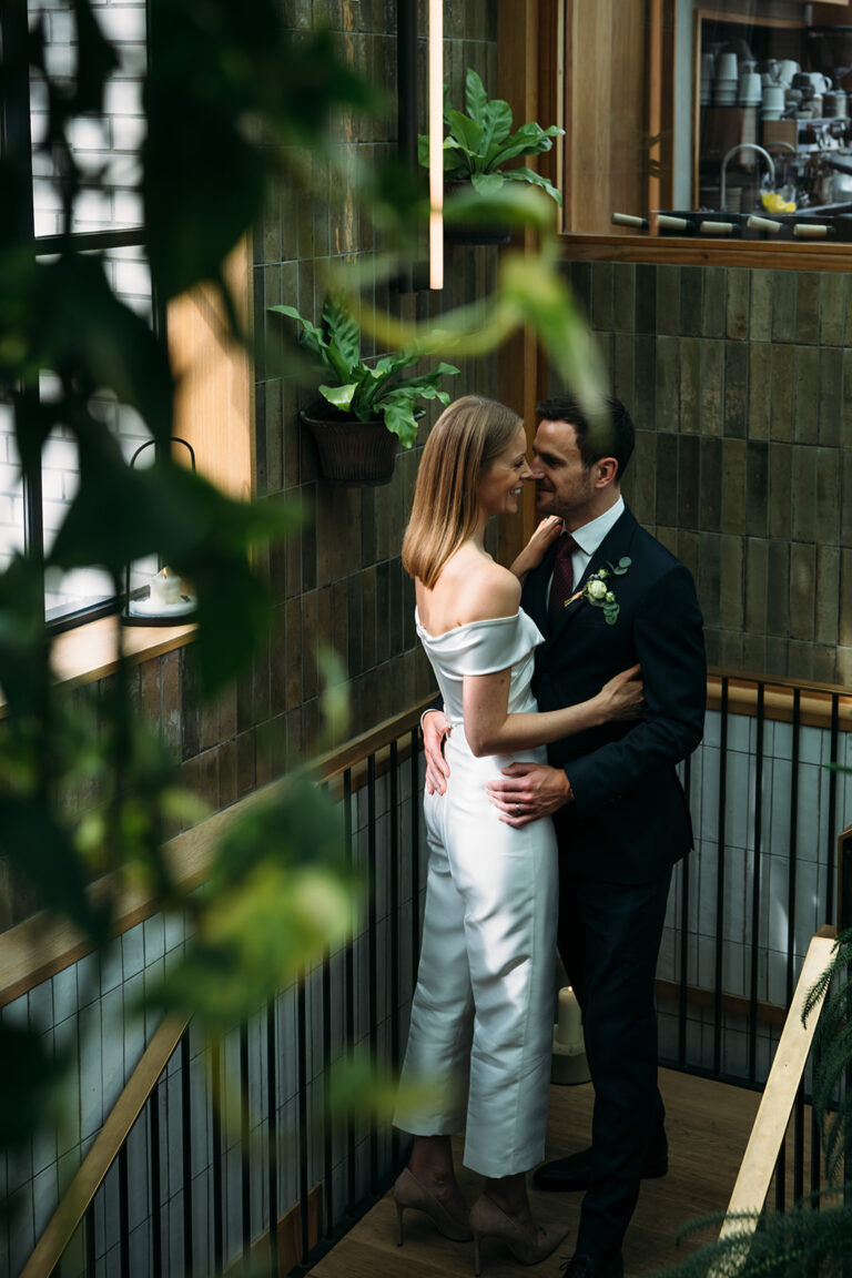 Modern Chelsea Wedding on a Tropical Rooftop Garden